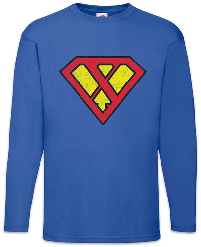 Super herren langarm shirt - super, t-shirt