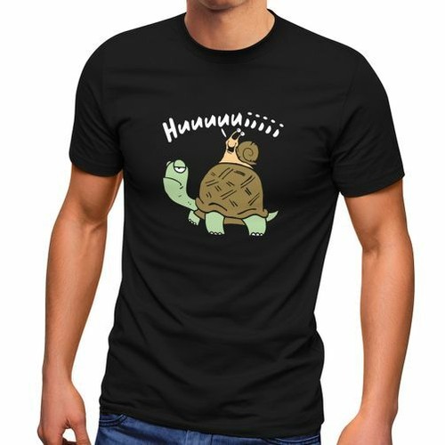 Herren shirt schildkröte - herren, t-shirt