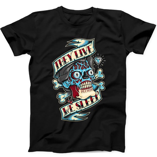 Shirt they live - sleep, sci