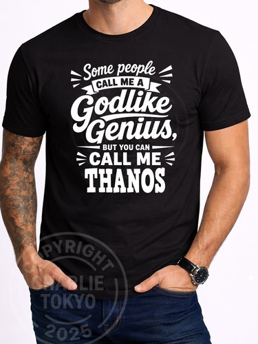 Thanos lustiges herren - herren, t-shirt