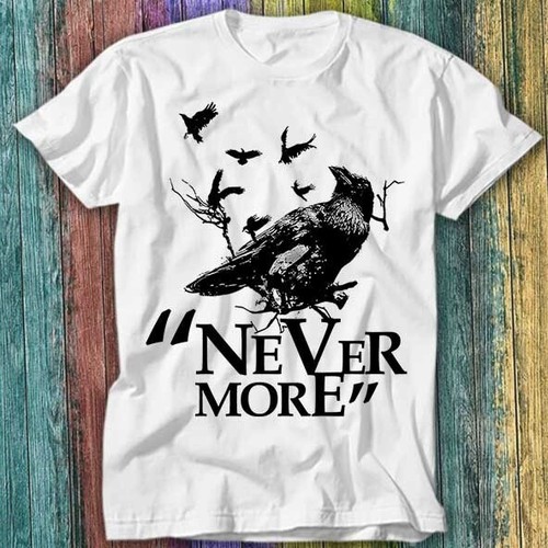Shirt nevermore edgar - t-shirt, allen