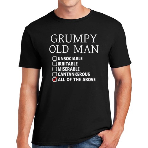 Grumpy old man - grumpy,