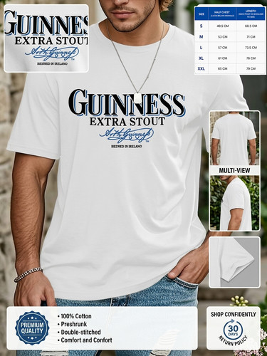 Herren guinness grafik shirt - herren,
