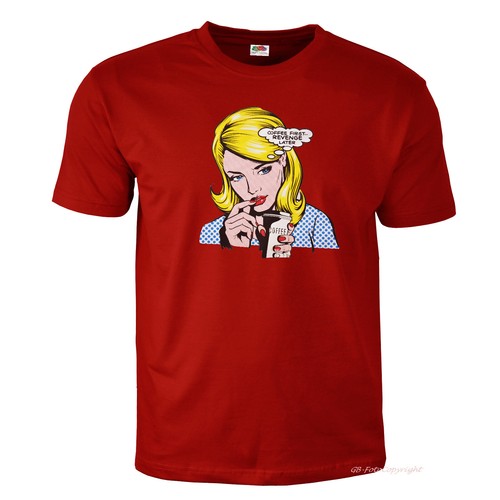 Comic shirt pop - pop, retro