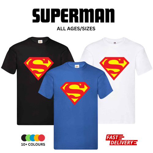 Superman shirt herren - t-shirt,