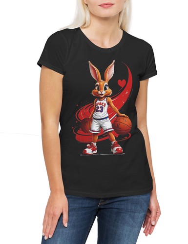 Space bunny girl damen shirt - girl,