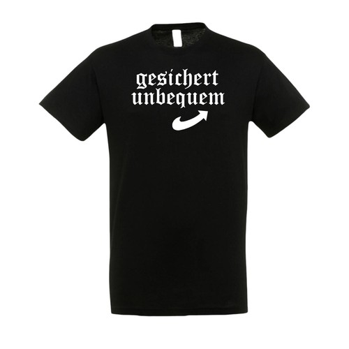 Shirt gesichert unbequem - t-shirt,