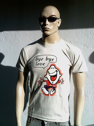Good man bye love shirt - bye, s-m