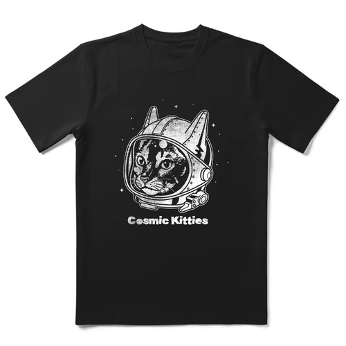 Shirt cosmic kitties - t-shirt,