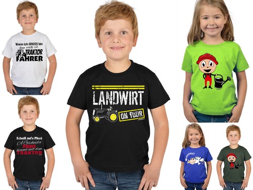 Kindershirt landwirt sprüche - kindershirt,