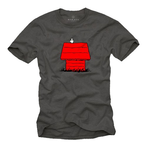 Lustige comic herren shirt - lustige,