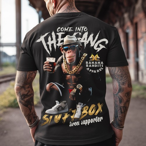 Stuff box herren shirt banana - box,