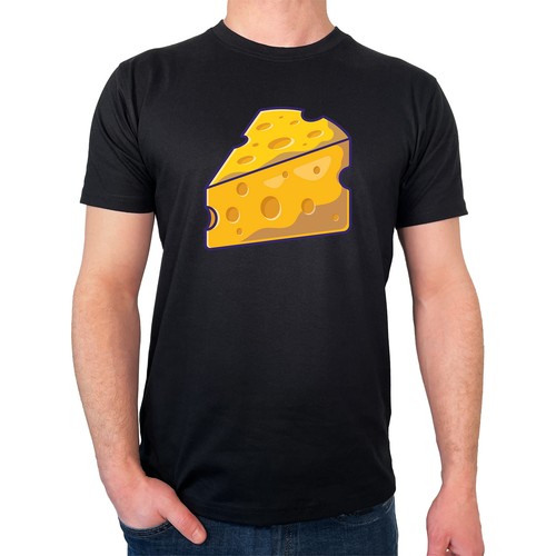 Herren shirt käse comic - t-shirt,