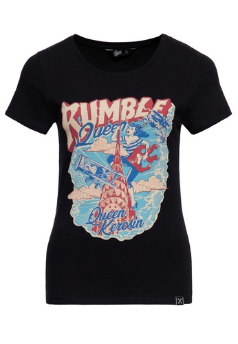Queen kerosin damen shirt - queen,