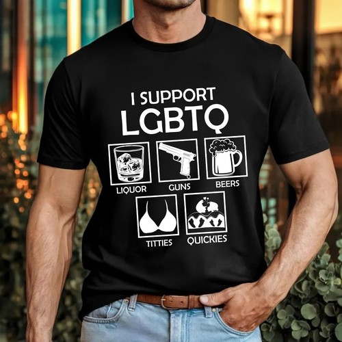 Shirt support lgbtq - t-shirt, meme