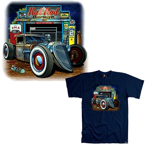 Auto shirt hot - auto, rod