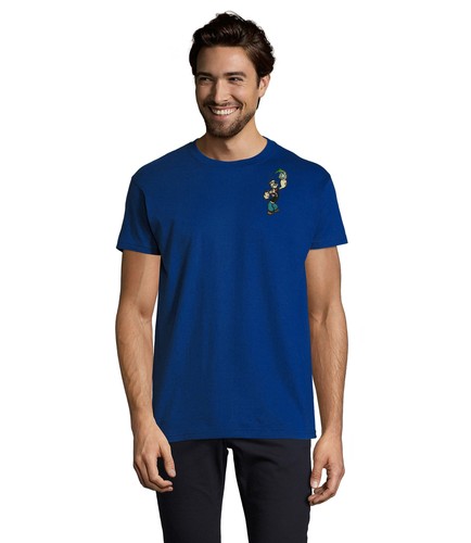 Herren shirt popeye patch - popeye,