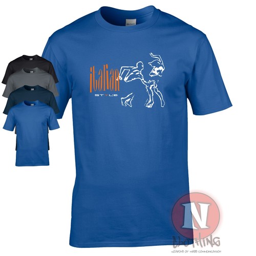 Italian style shirt 90er - italian, t-shirt
